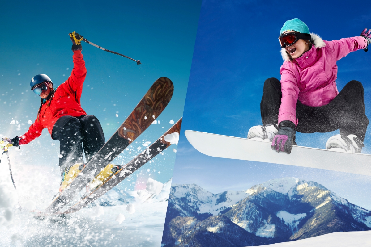 Skiing vs. snowboarding: key differences and how to choose