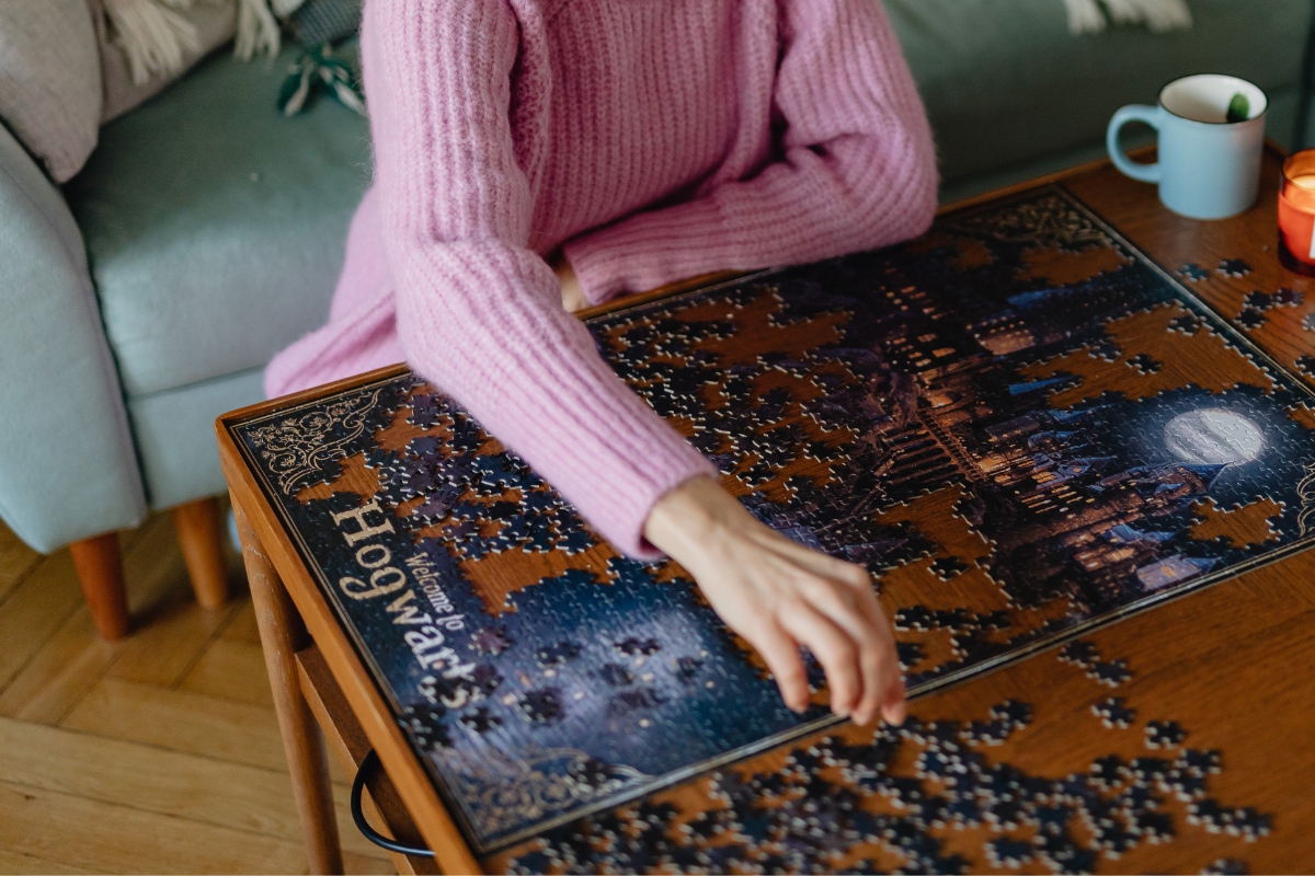 Winter Calm and Focus: Start Doing Jigsaw Puzzles!